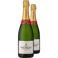 Louis Nouvelot Champagner Brut »Saphir« im 2er-Vorratspaket