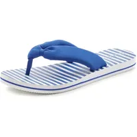 LASCANA Badezehentrenner Damen blau/weiß Gr.41
