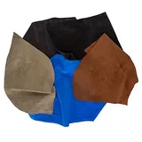 Echtleder-Reste, 500 g=ca. 4-5 Stück