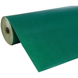 Clairefontaine 507550C Rolle Geschenkpapier (50 x 0,7 m, spezielle Breite, Kraftpapier, strapazierfähig) 1 Stück grün