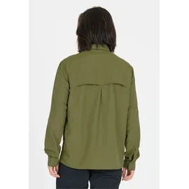 Whistler Langarmshirt Elm Grün XL