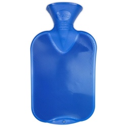 Fashy Wärmflasche Fashy Wärmflasche Doppellamelle 2,0L blau blau