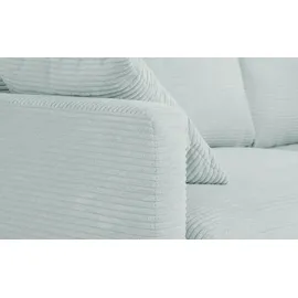 bobb Ecksofa mit Boxspringpolsterung Lisa de Luxe ¦ blau ¦ Maße (cm): B: 235 H: 90 T: 184.0