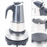 Elektrisch Kaffeekanne Espressokocher Kaffeebereiter Espressomaschine 4 Tassen