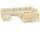 vidaXL Garten-Lounge-Set 10-tlg. creme Kiefer