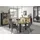 Gami Vitrine Cork 112 x 45 x 160 cm Schwarz