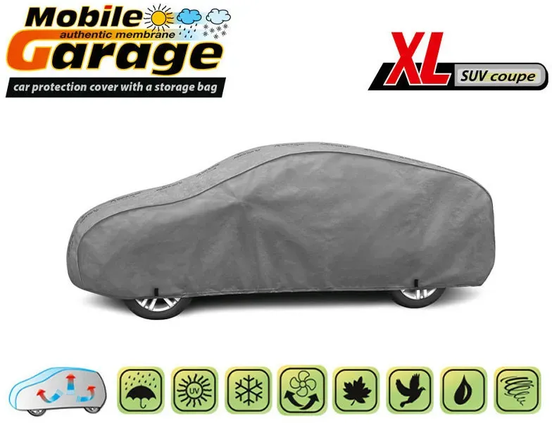 Hochwertige Kegel-Abdeckung für Jeep/SUV, Mobile Garage Serie, Größe XL (475–500 cm x 148–158 cm)