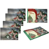 4er-Set Kork-Tischsets - Weihnachten (CARMANI)