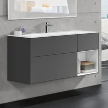 Villeroy & Boch Waschtischunterschrank 3 Auszüge 119,6 x 59,1 cm Grau