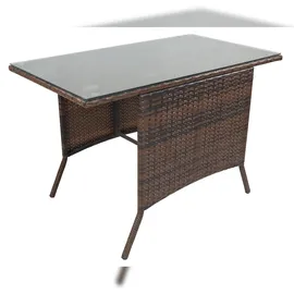 VCM - Balkontisch, Balkonset Gartenmöbel Set Rattan