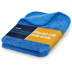 Mikrofaser Trockentuch Auto LICARGO 90 x 60 cm - extra groß - 550 GSM