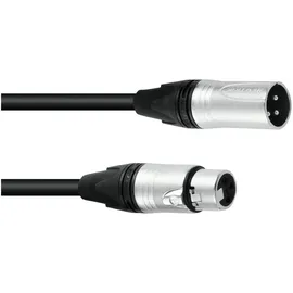 PSSO  Lautsprecherkabel XLR 2x2,5 10m sw