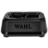 WAHL Single Power Station Ladegerät für Wahl-Grooming-Tools - 4 Aufsätze inklusive - Flexible und Bequeme Aufladung - Schwarz