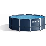 Intex Frame Pool Rondo 366 x 122 cm marine blau