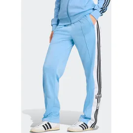 adidas Sporthose ADIDAS ORIGINALS "ADIBREAK", Damen, Gr. M, N-Gr, schwarz (ashblu, schwarz n, gr, normal, gr.), Obermaterial: 100% Polyester, Hosen Sporthose, lockerer Schnitt, mit Seitentaschen, aus weichem Trikotmaterial