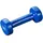 TRENDY Sport Vinyl Hantel 1,5 KG blau