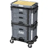 Flex Transportkofferset 2 grau