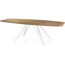WFL GROUP Fatina 180 x 76 x 90 cm dunkelbraun