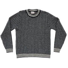 Devold Islender Refined Pullover Ink / Offwhite XL