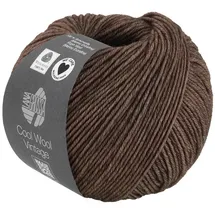 Lana Grossa Häkelwolle Cool Wool Vintage Braun 50 g