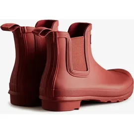 Hunter Chelsea Boot Military Red 42 rot