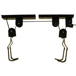 Hi Fahrradlift Fahrradgarage Metall schwarz, Tragkraft 20 kg