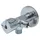 ARCOCERE Arco Eckventil A-80 1/2"x3/8"x3/8" mit zwei Steckdosen, Anti-Kalk