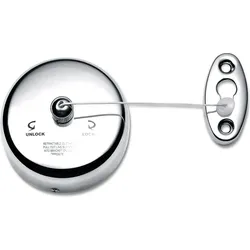 Basic Ausziehbare Wäscheleine Chrom