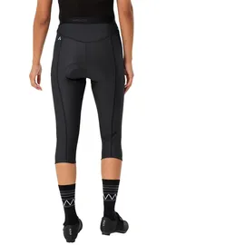 Vaude Damen Posta 3/4 Radhose kurz (Größe XL, schwarz)