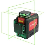Bellota Kreuzlinienlaser 30m 3 Achs, grün, Koffer und Halter