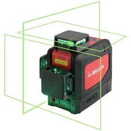 Bellota Kreuzlinienlaser 30m 3 Achs, grün, Koffer und Halter