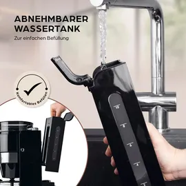 Barista Kaffeemaschine mit Mahlwerk Touchdisplay & Timer