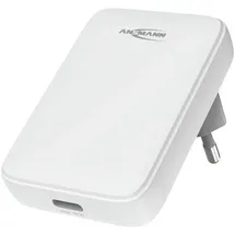 Ansmann Akku-Ladegerät Powerline USB-C Wall Charger 130PD Ladegerät / weiß