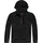 Vintage Industries Fleece Hoodie Schwarz L