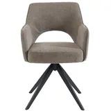 vente-unique Stuhl, Taupe 58 cm,