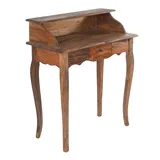 DESIGN DELIGHTS SEKRETÄR Braun, Holz, 80x92x40 cm, Arbeitszimmer, Schreibtische, Sekretäre