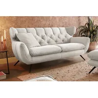 KAWOLA 2,5-Sitzer Charme Cord cremeweiß