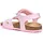 GEOX J Adriel Girl C Sandal, Light Pink, 36 EU