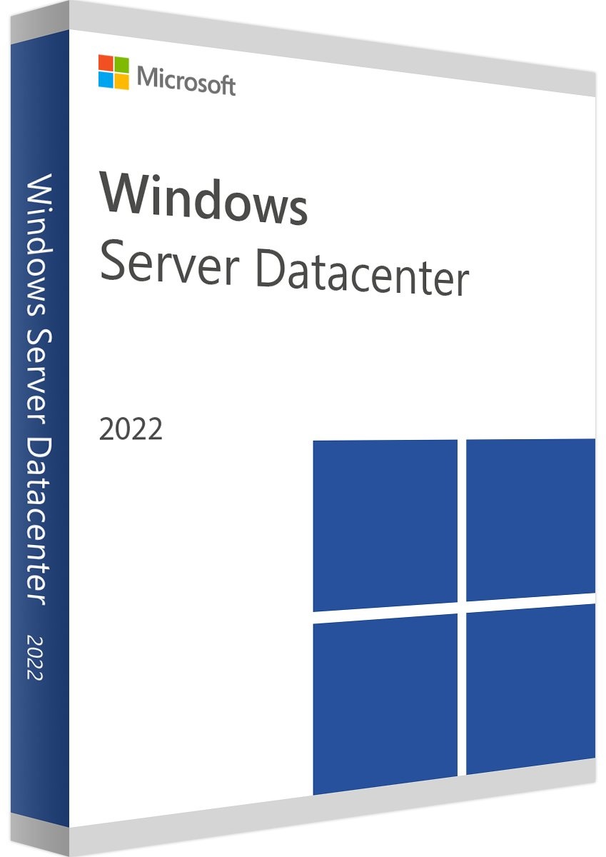 Windows Server 2022 Datacenter - Produktschlüssel - Sofort-Download - Vollversion - 1 Server