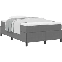 vidaXL Boxspringbett 120 x 200 cm Hellgrau