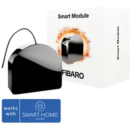 FIBARO Smart Module Z-Wave Plus Switch Module 1 St. Schwarz