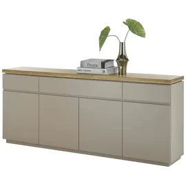 Möbel Kraft Sideboard ¦ grau ¦ Maße (cm): B: 200 H: 86 T: 42.0