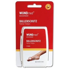 WUNDmed Fußbandage Ballenschutz Hallux Valgus - Handliche Box für unterwegs