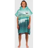 After essentials Regenponcho Costa Rica Blau Einheitsgröße