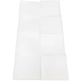 Silenti Akustikplatte Slope, für Wand, 100 x 50 x 8 cm, aus Vlies, weiß