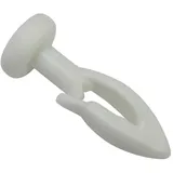 GARDINIA Gleiter mit Stechhaken Weiß 30-er Pack