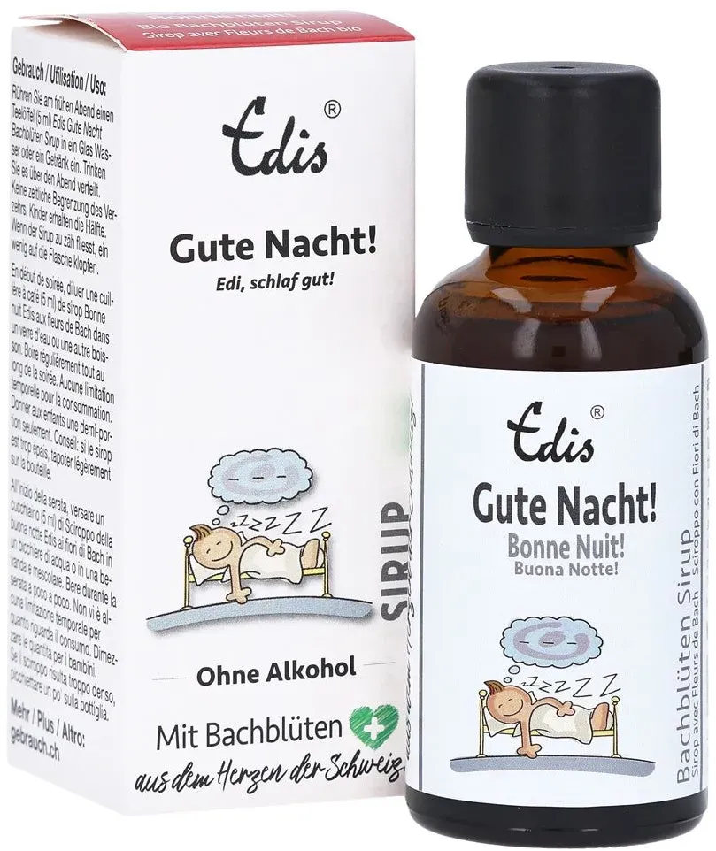 Edis Gute Nacht Bio Bachblüten Sirup 50 ml