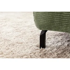 KAWOLA Ecksofa DELIA Grün Cord