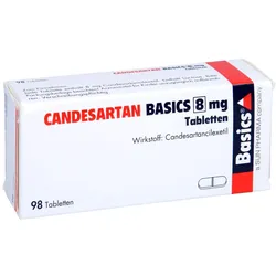 Candesartan Basics 8 mg Tabletten 98 St