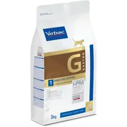 VIRBAC Gastro - Digestive Support Cat 3kg + Überraschung für die Katze